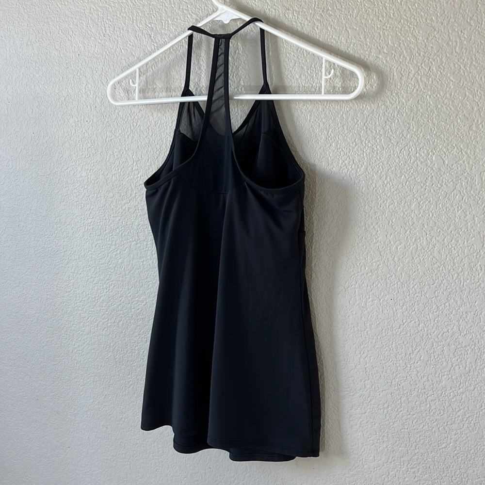 Fabletics Black Mesh Racerback Tank - Picture 7 of 16